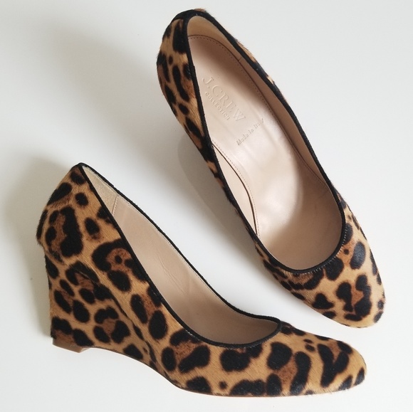 J.crew Collection Martina calf hair wedges - Picture 2 of 8